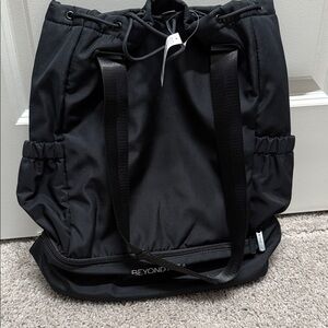 Beyond Yoga Convertible Black Backpack